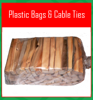 PLASTIC BAGS & CABLE TIES